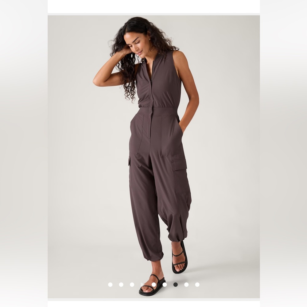 Athleta Brooklyn utility jumpsuit